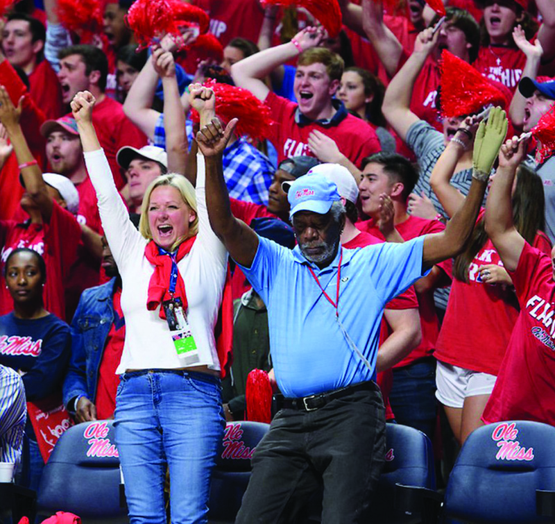 Actor Morgan Freeman Loved at Home in Mississippi
