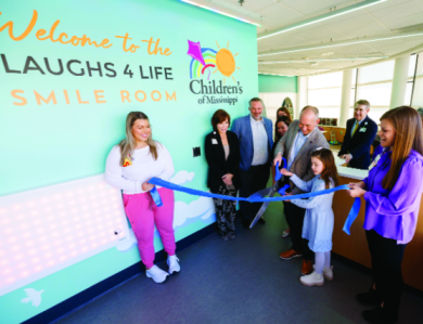 Laughs 4 Life Creates Fun Space For Children’s of Mississippi Patients