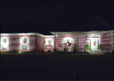 Raymond Garden Club Christmas Lighting Winners