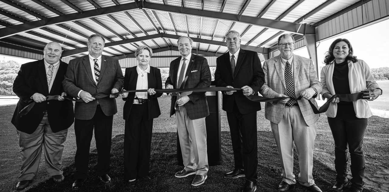 SENATOR HYDE-SMITH'S SUPPORT 'INSTRUMENTAL' AS MSU CUTS RIBBON ON NEW LIVESTOCK EVALUATION LABORATORY