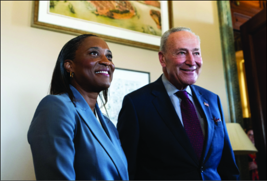 Magnolia Native and South Pike Graduate Headed to U. S. Senate: Laphonza Butler is sworn in as California’s new Senator By Everette Smith, Special to the Gazette