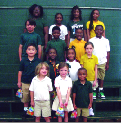 Osyka Elementary August Students of the Month