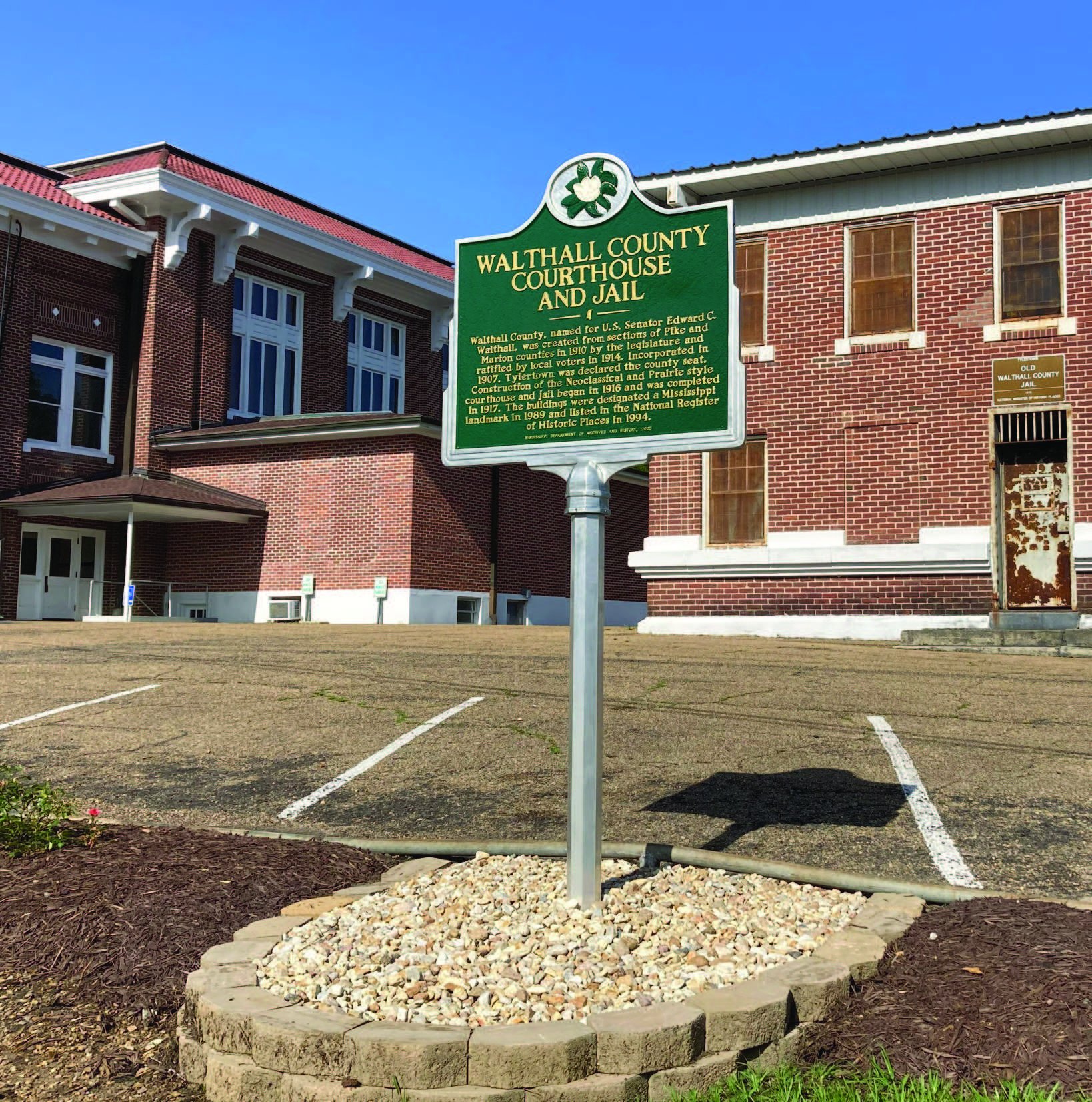 Marker Highlights History of Walthall County