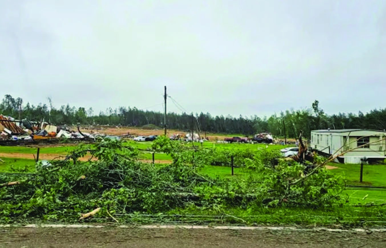 TORNADOES SWEEP THROUGH BOGUE CHITTO RECOVERY BEGINS