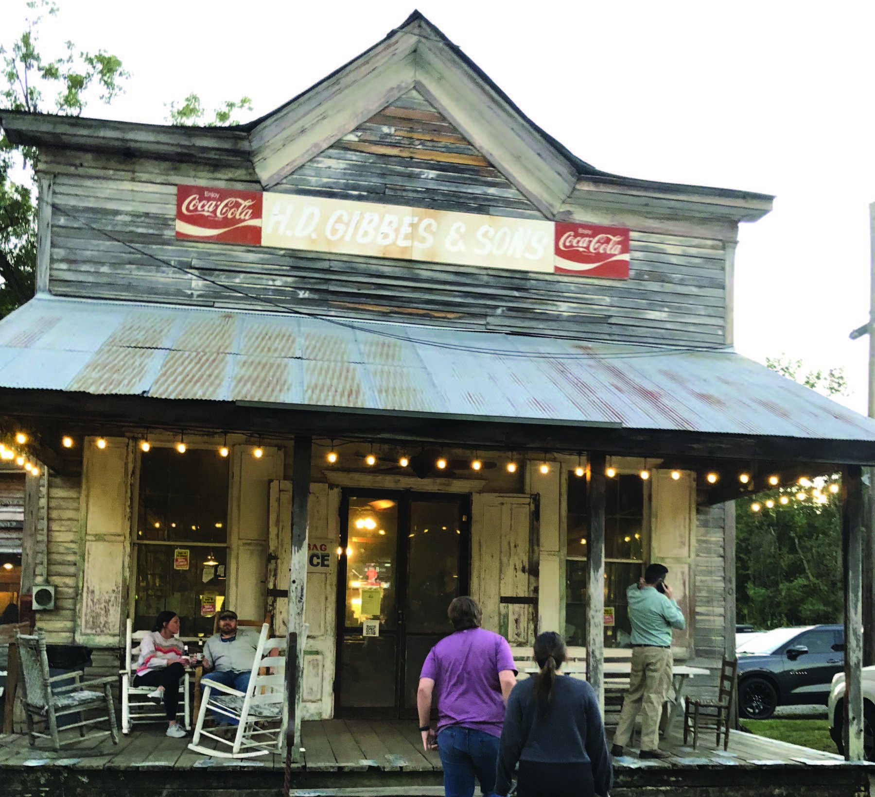 A Journey to Learned and Gibbes Store for a Tasty Steak on a Paper Plate